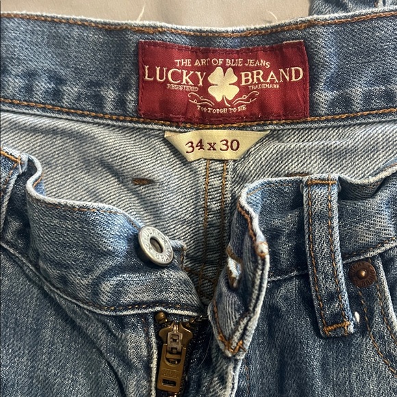 Lucky Brand Men’s Classic Blue Straight Jeans - Picture 1 of 8
